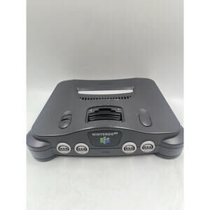 Nintendo 64 N64 Video Game Console Only NUS-001 Gray - Tested
